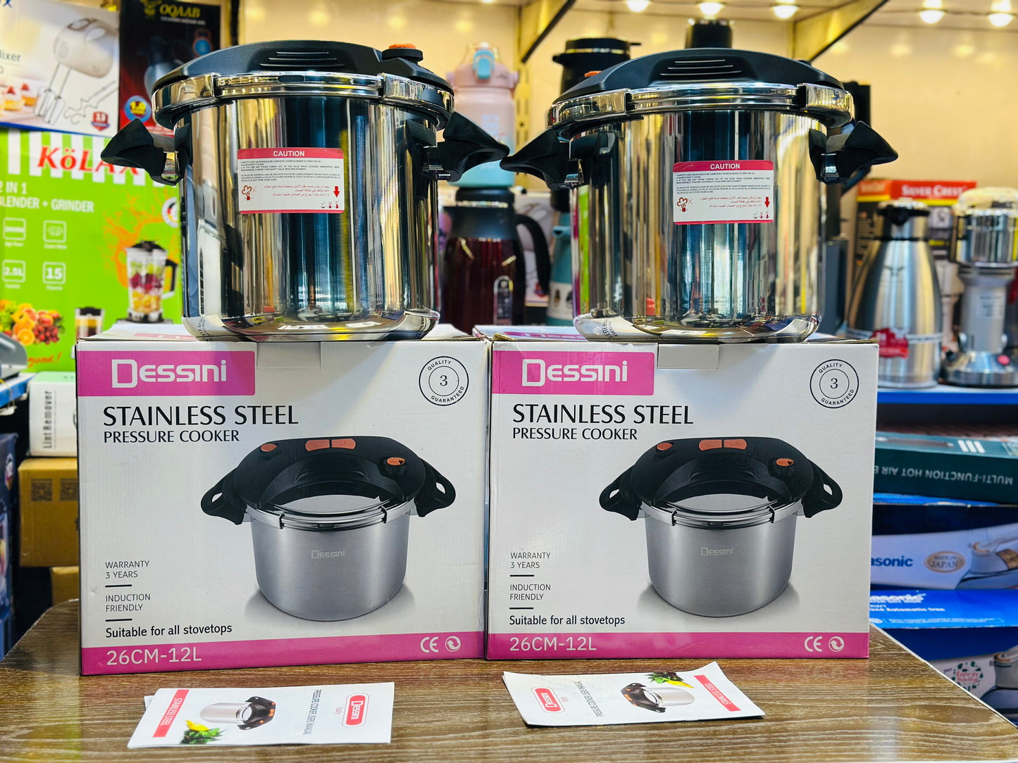 STAINLESS STEEL PRESSURE COOKER 12.L.   Italy 🇮🇹