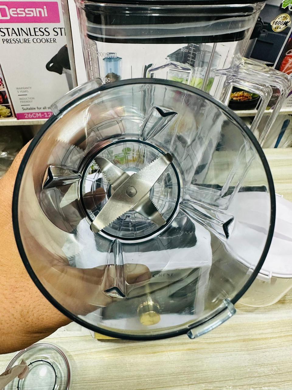 Silver Crest 3-in-1 Blender, Chopper & Grinder Set – German Quality