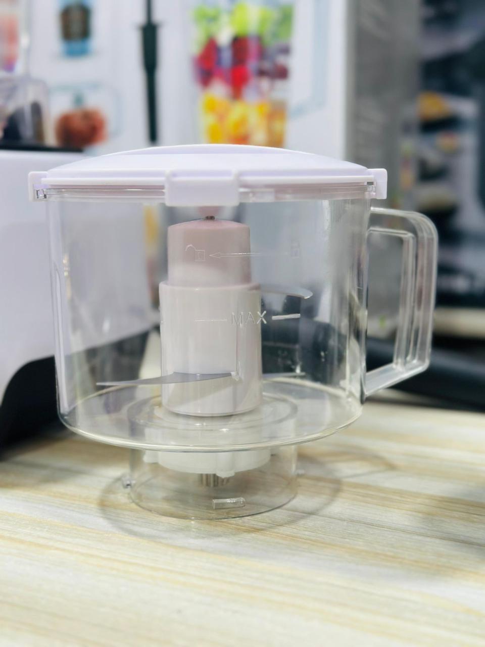 Silver Crest 3-in-1 Blender, Chopper & Grinder Set – German Quality