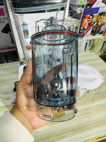 Silver Crest 3-in-1 Blender, Chopper & Grinder Set – German Quality