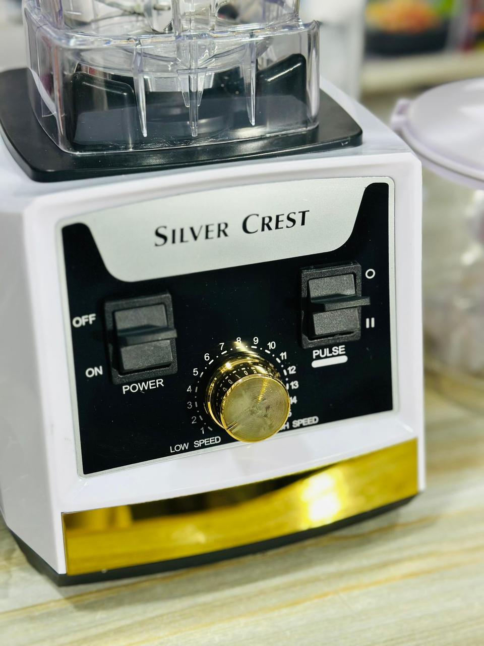 Silver Crest 3-in-1 Blender, Chopper & Grinder Set – German Quality