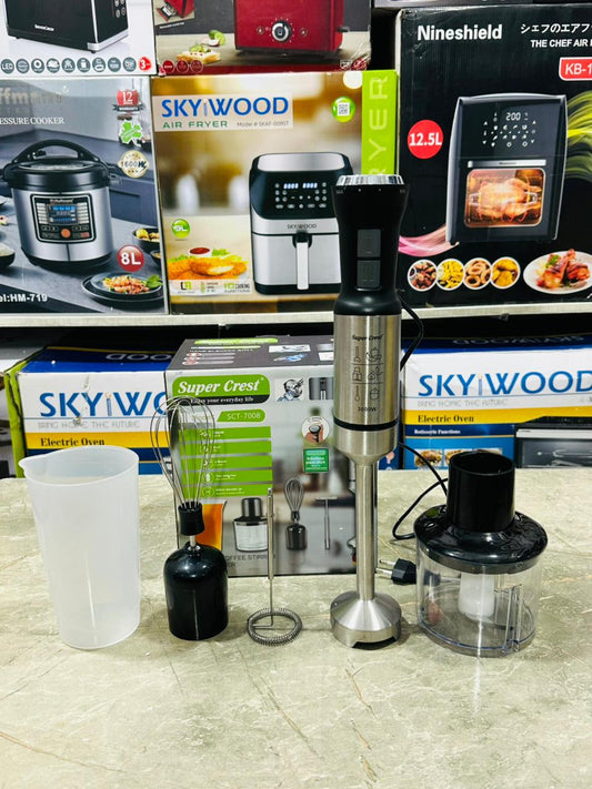 Super Crest 5-in-1 Hand Blender Set,