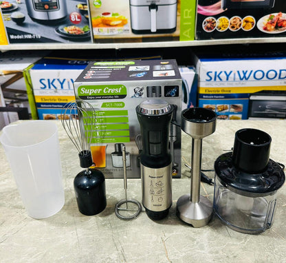Super Crest 5-in-1 Hand Blender Set,