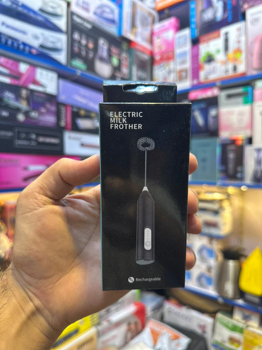 USB Rechargeable 3-Speed Electric Coffee Beater Milk Frother