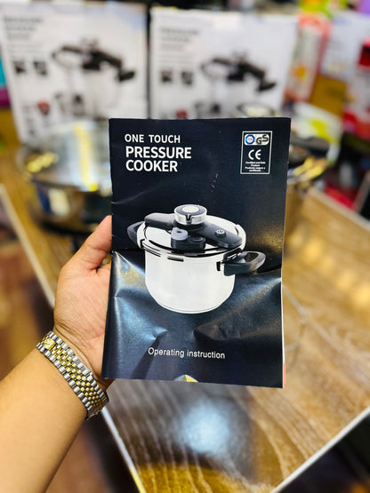 Lot Imported Unique Pro 4+6L Stainless Steel Pressure Cooker With Steamer